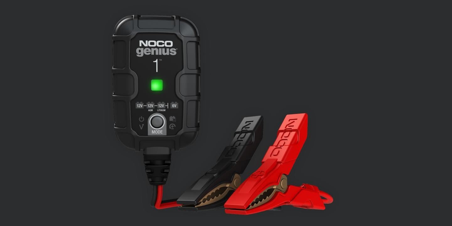 NOCO GENIUS1 6V/12V 1-Amp Smart Battery Charger