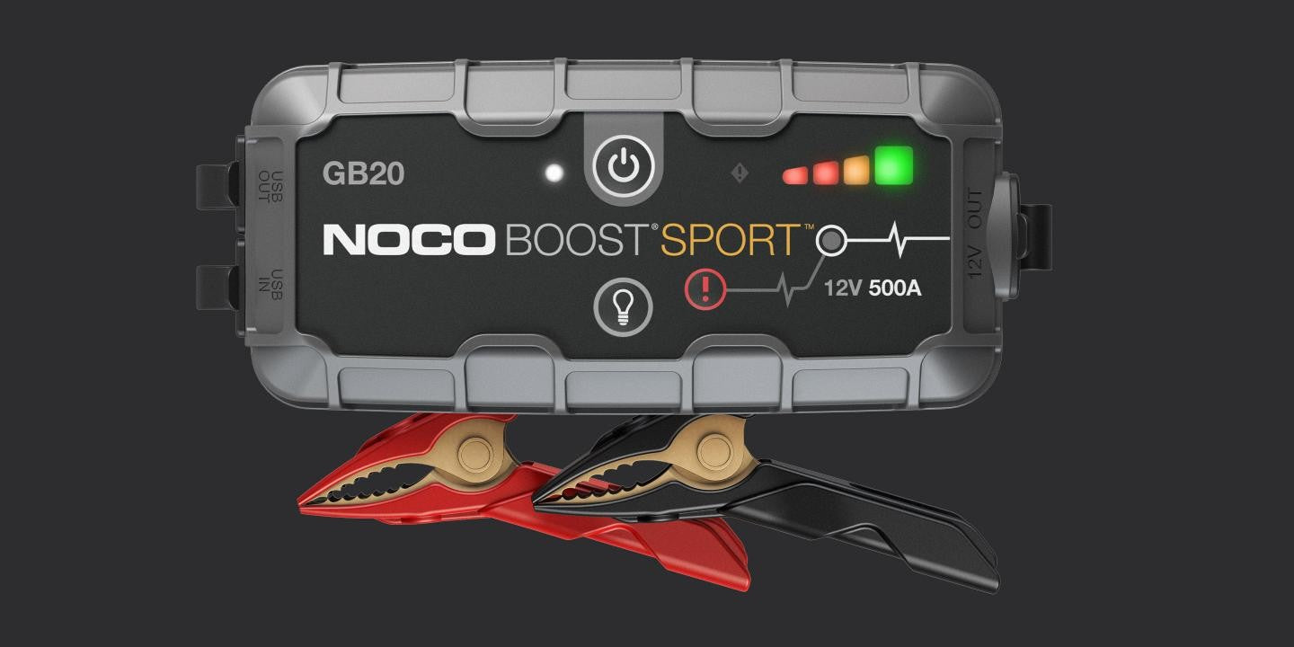 NOCO GB20 500 Amp UltraSafe Lithium Jump Starter