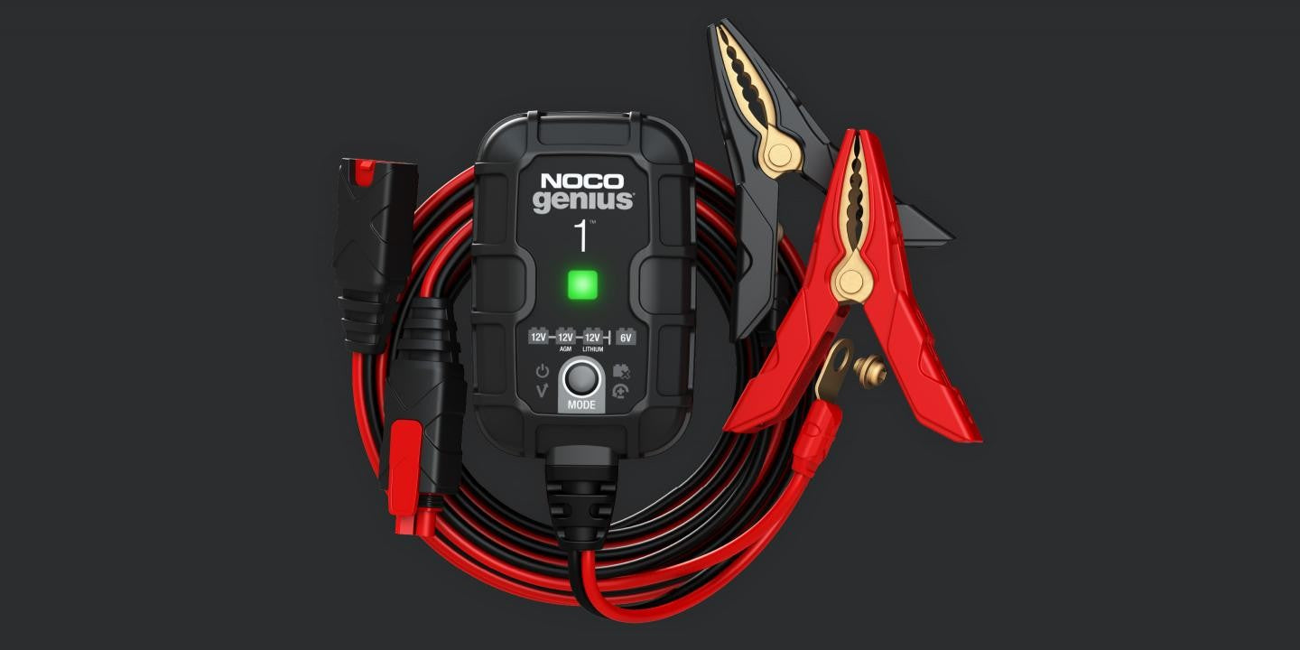 NOCO GENIUS1 6V/12V 1-Amp Smart Battery Charger