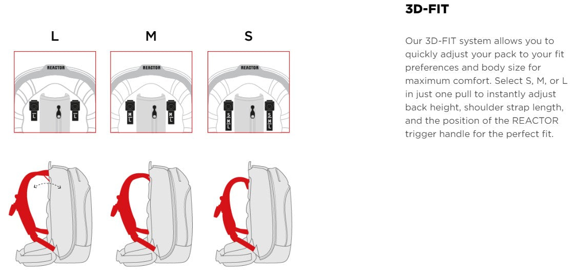 Arva Reactor 24 Pro Flex Backpack With Air Tank