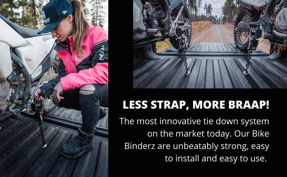 BIKE BINDERZ SNOWBIKE / DIRT-BIKE KIT