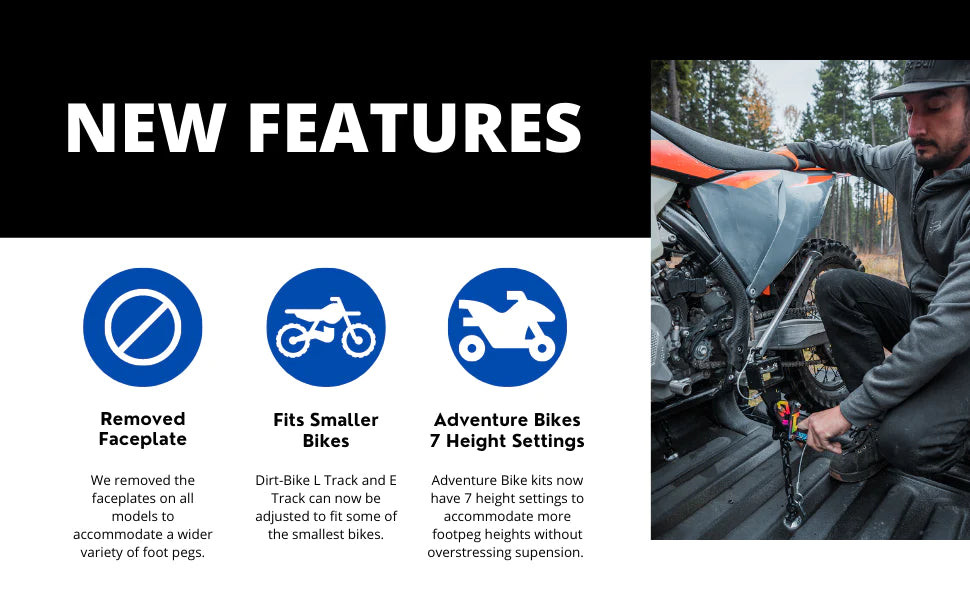 BIKE BINDERZ SNOWBIKE / DIRT-BIKE KIT