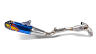 FMF FACTORY 4.1 RCT TITANIUM ANODIZED FULL SYSTEM W/ CARBON END CAP- 21-26 CRF450R/RX