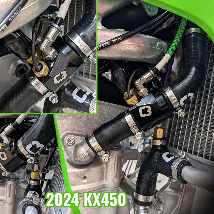 C3 Kawasaki KX450 Thermostat + Heated Bars Kit