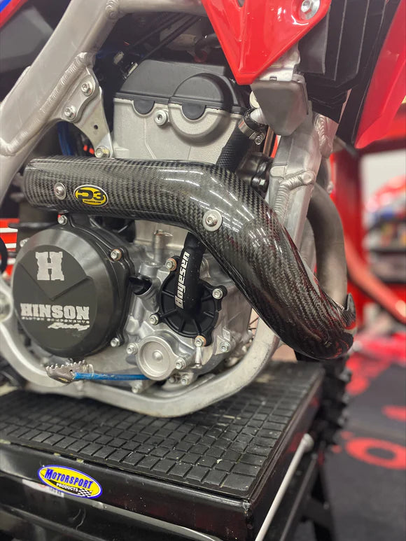 P3 Carbon Heat Shield | Honda MAXCoverage CRF250R/250RX | 2022 - 2026