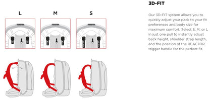 Arva Reactor 24 Pro Flex Backpack With Air Tank