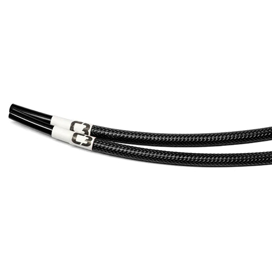 C3 Powersports- Pair of Braided Lines, push-to-connect tubing 1/4