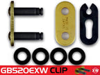 RK Chain GB520EXW-120L XW-Ring - Gold