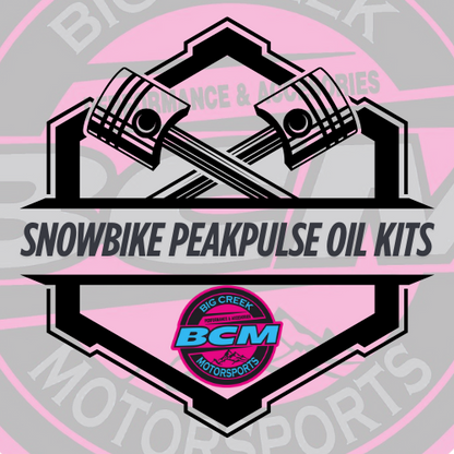 B.C.M Snowbike 0W-40 PeakPulse Oil Change Kit