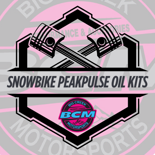 B.C.M Snowbike 0W-40 PeakPulse Oil Change Kit