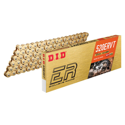 DID 520 ERVT Gold X-Ring Chain 520x120